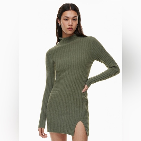 Worn once- WILFRED FREE-Hush Knit Station Dress - Picture 8 of 9